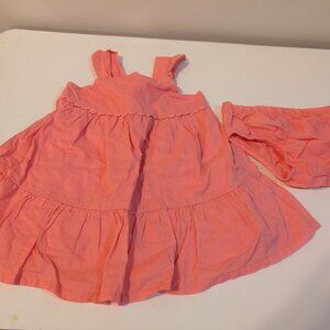 Infant Girls Tiered Tank dress, size 12 months